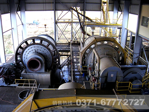 硫化銅選礦生產(chǎn)線