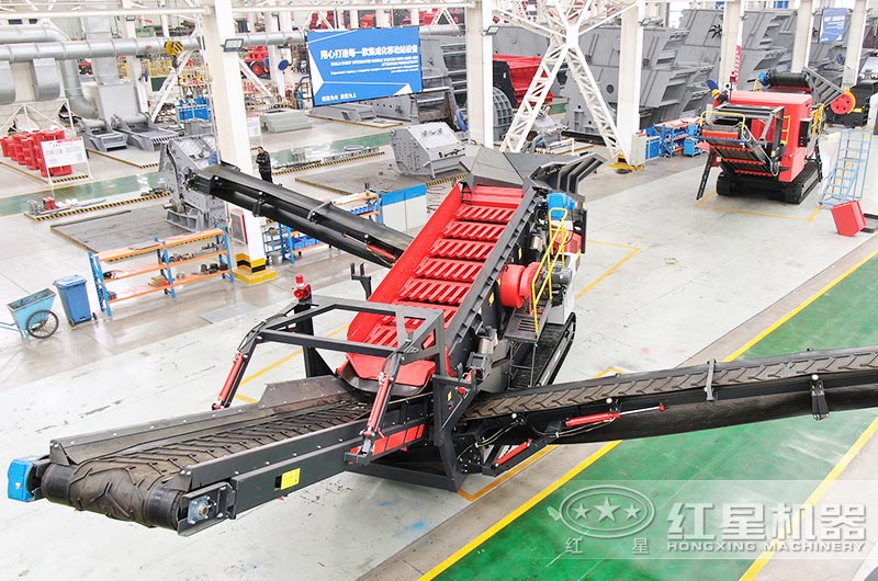 移動破碎篩分一體機圖片 移動破碎篩分一體機圖片