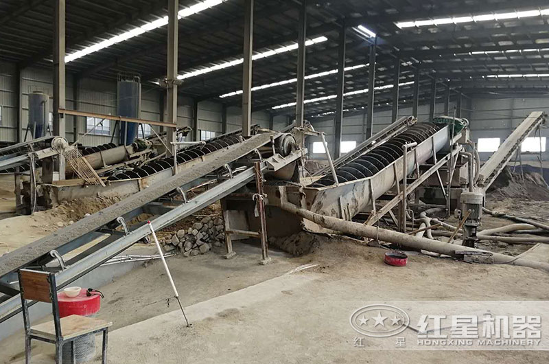 螺旋洗石機工作現(xiàn)場圖片 螺旋洗石機工作現(xiàn)場圖片