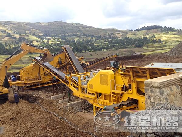 鄭州移動(dòng)破碎站配置