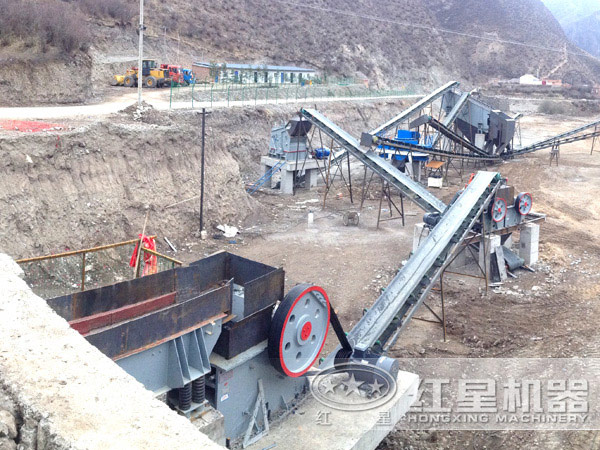 傳統破碎生產線