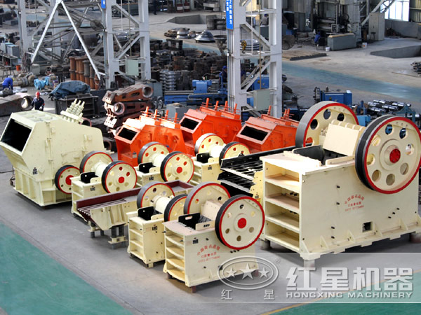 各種規(guī)格的鄂破，可粗、中、細(xì)碎