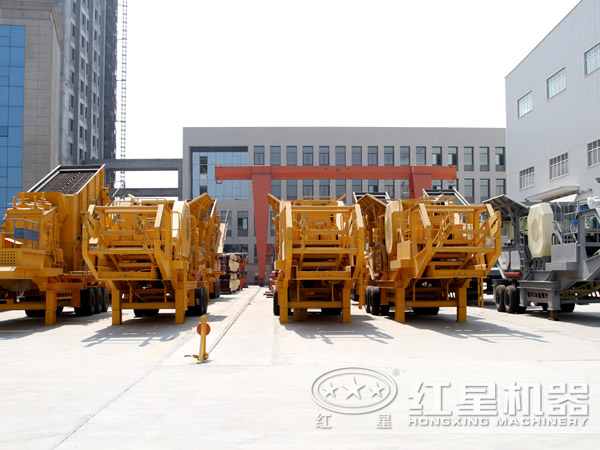 移動(dòng)礦山破碎站的生產(chǎn)線廠家