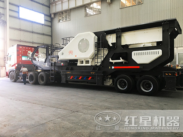 可移動(dòng)的大型碎石子機(jī)