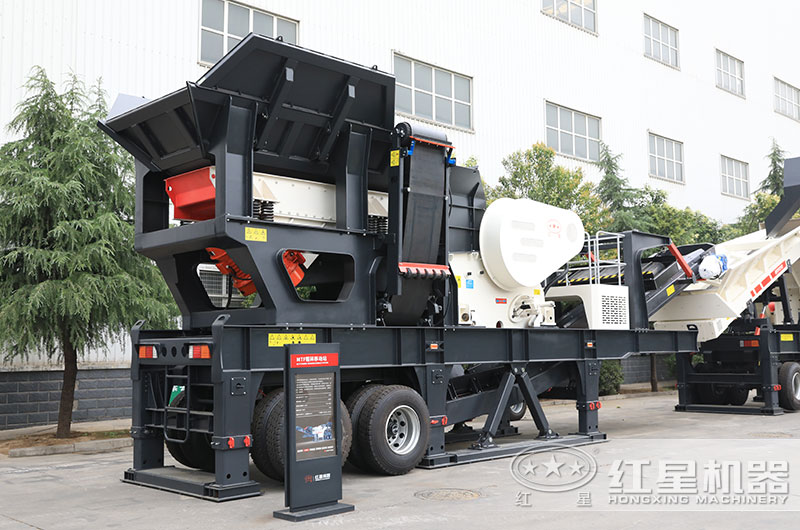 建筑垃圾移動破碎站圖片 建筑垃圾移動破碎站圖片