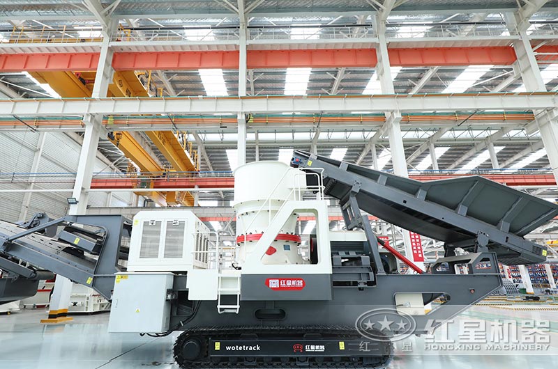 移動履帶碎石機圖片（單缸圓錐破）