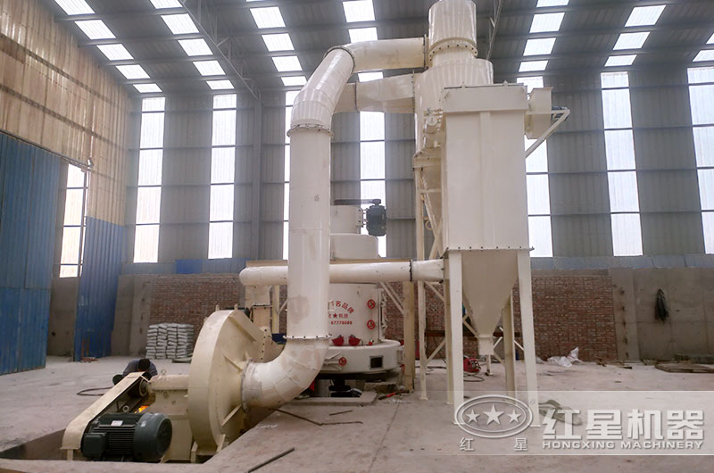 鉀長石粉生產(chǎn)線實(shí)拍圖