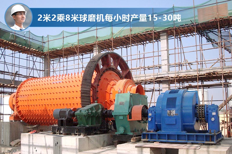 2米2乘8米球磨機產(chǎn)量 2米2乘8米球磨機產(chǎn)量