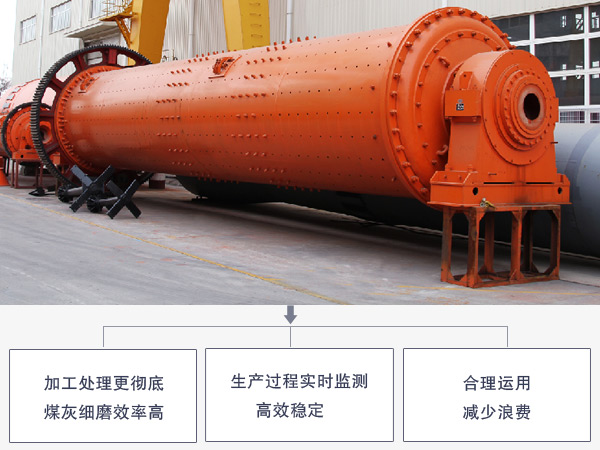 干式節(jié)能球磨機(jī)優(yōu)勢