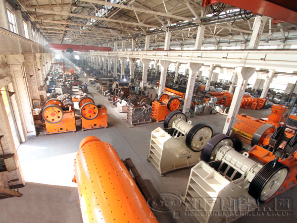 陶瓷球磨機生產(chǎn)車間