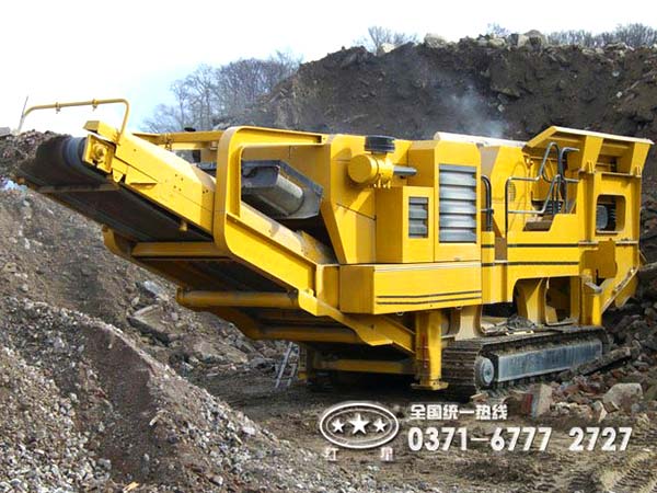 履帶式建筑垃圾破碎機