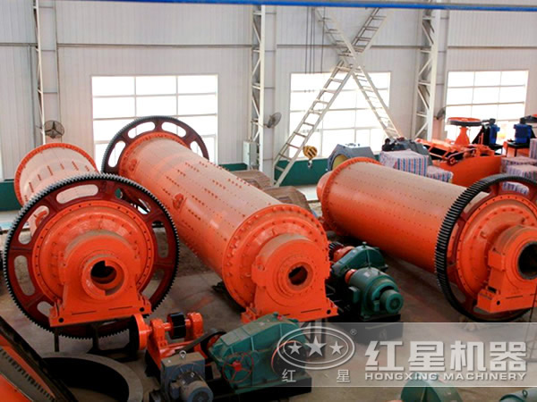 不同型號的球磨機