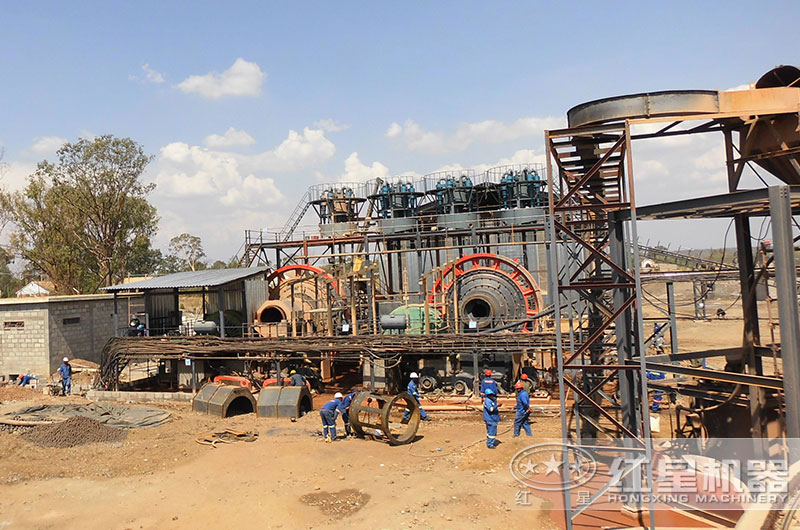 溢流型球磨機(jī)工作現(xiàn)場實(shí)拍圖 溢流型球磨機(jī)工作現(xiàn)場實(shí)拍圖