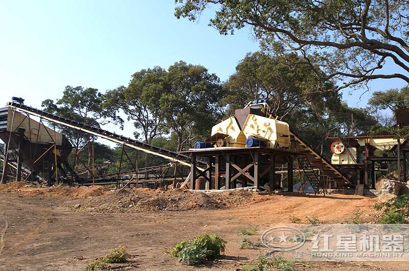 時(shí)產(chǎn)800到1000噸碎石生產(chǎn)線現(xiàn)場(chǎng)圖 時(shí)產(chǎn)800到1000噸碎石生產(chǎn)線現(xiàn)場(chǎng)圖