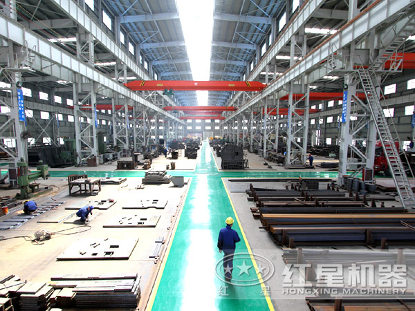 河南紅星機(jī)器車間圖