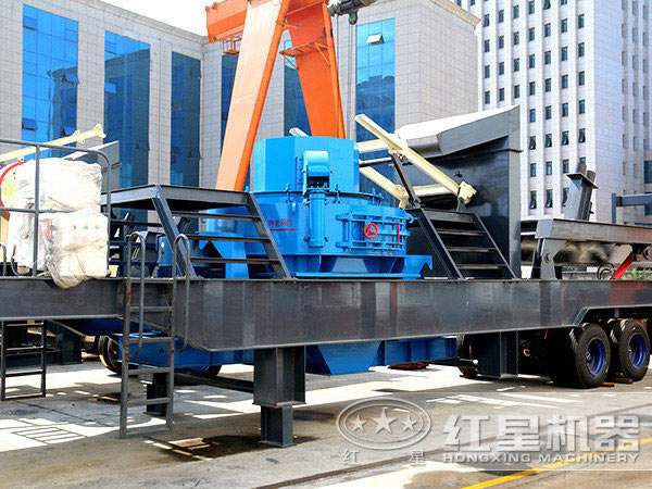 制砂機(jī)移動(dòng)破碎站