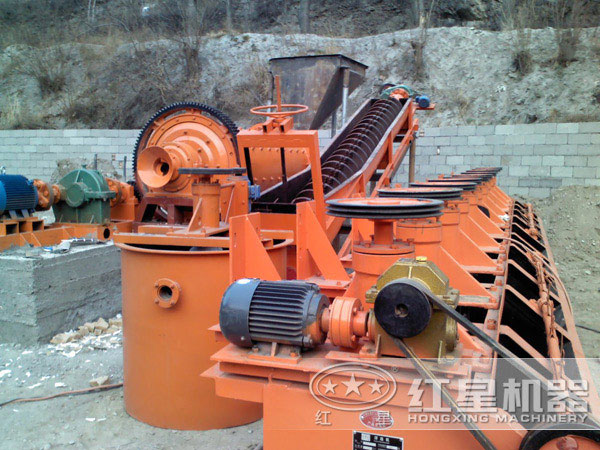 浮選生產線現場圖