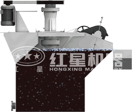 浮選機動態(tài)原理圖 浮選機動態(tài)原理圖