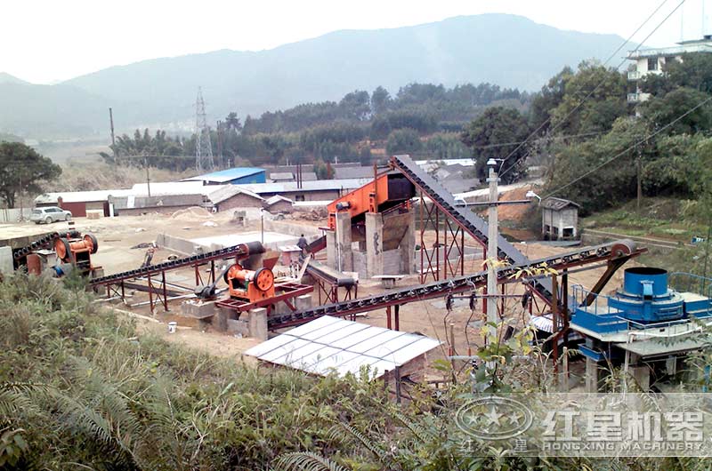 時(shí)產(chǎn)500噸的河卵石制砂生產(chǎn)線 時(shí)產(chǎn)500噸的河卵石制砂生產(chǎn)線