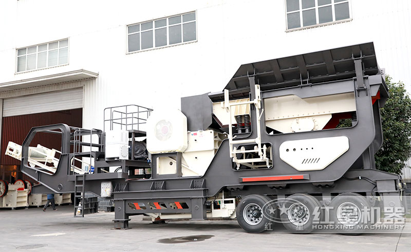 輪胎式建筑垃圾破碎機(jī) 輪胎式建筑垃圾破碎機(jī)