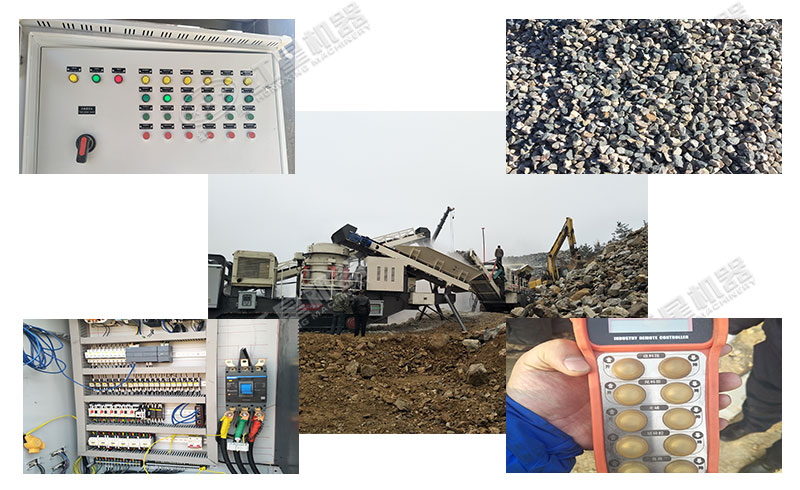 柴油發(fā)動機(jī)移動破碎機(jī)細(xì)節(jié)圖