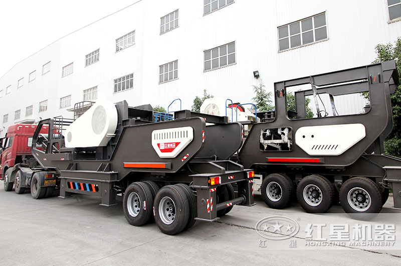 移動石料破碎設(shè)備發(fā)貨圖 移動石料破碎設(shè)備發(fā)貨圖