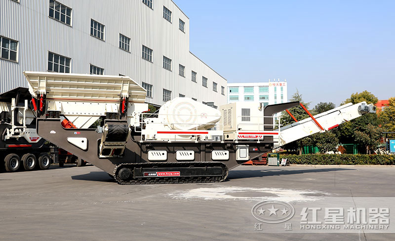 履帶式大型移動粉石、沙機