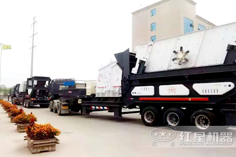 移動打石機(jī)設(shè)備每天發(fā)貨不斷 移動打石機(jī)設(shè)備每天發(fā)貨不斷