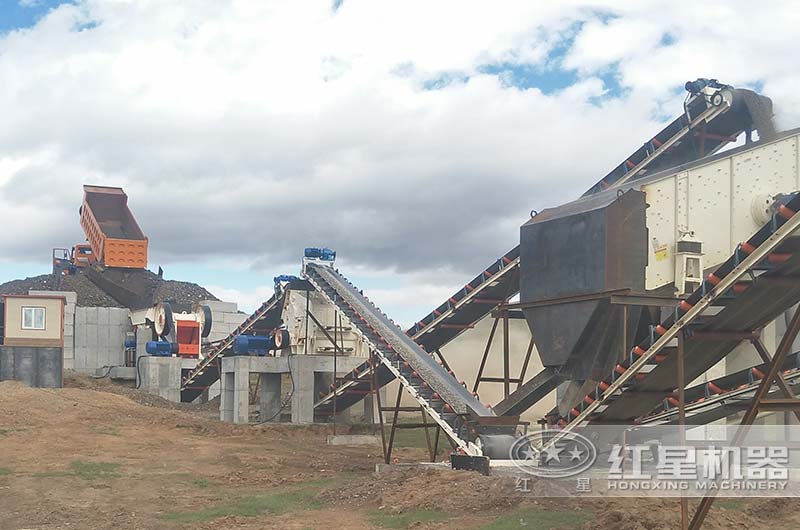 一小時40噸石子破碎機用戶現(xiàn)場 一小時40噸石子破碎機用戶現(xiàn)場