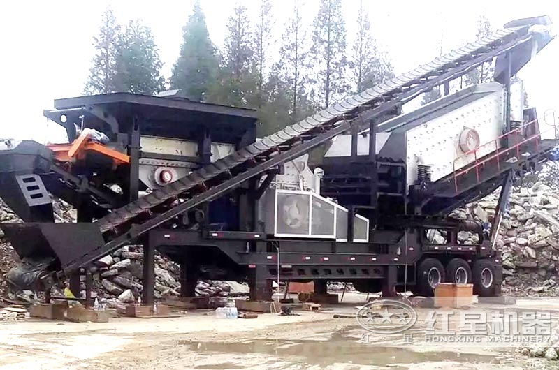 移動式混凝土再生石子生產(chǎn)線 移動式混凝土再生石子生產(chǎn)線