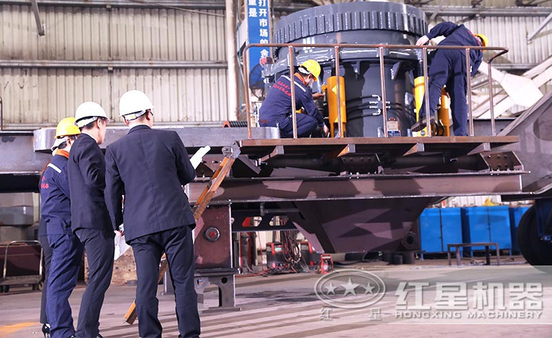 紅星工程師為用戶配置移動(dòng)圓錐破方案 紅星工程師為用戶配置移動(dòng)圓錐破方案