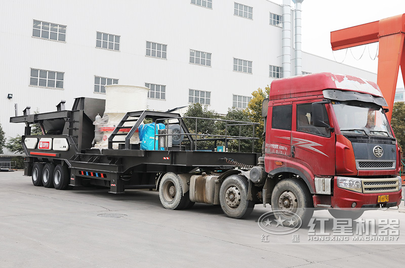 圓錐破輪胎式移動(dòng)破碎站 圓錐破輪胎式移動(dòng)破碎站