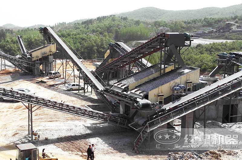 鵝卵石破碎生產(chǎn)線