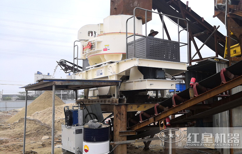 湖南時(shí)產(chǎn)200噸制砂生產(chǎn)線作業(yè)現(xiàn)場(chǎng) 湖南時(shí)產(chǎn)200噸制砂生產(chǎn)線作業(yè)現(xiàn)場(chǎng)