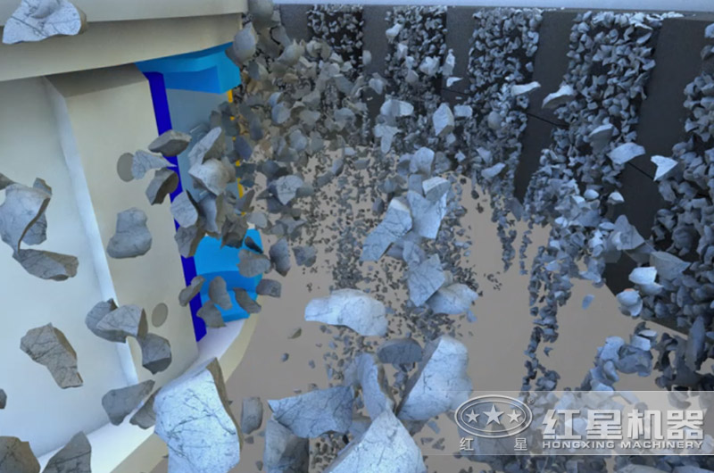 制砂機石打鐵原理圖示 制砂機石打鐵原理圖示