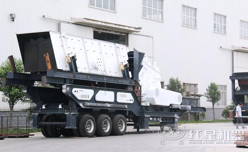 輪胎式移動破碎站 輪胎式移動破碎站