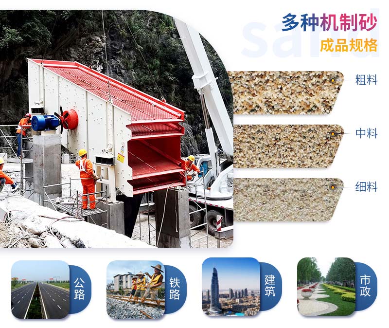 機(jī)制砂應(yīng)用領(lǐng)域廣 機(jī)制砂應(yīng)用領(lǐng)域廣
