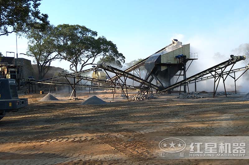 砂石廠生產現(xiàn)場 砂石廠生產現(xiàn)場