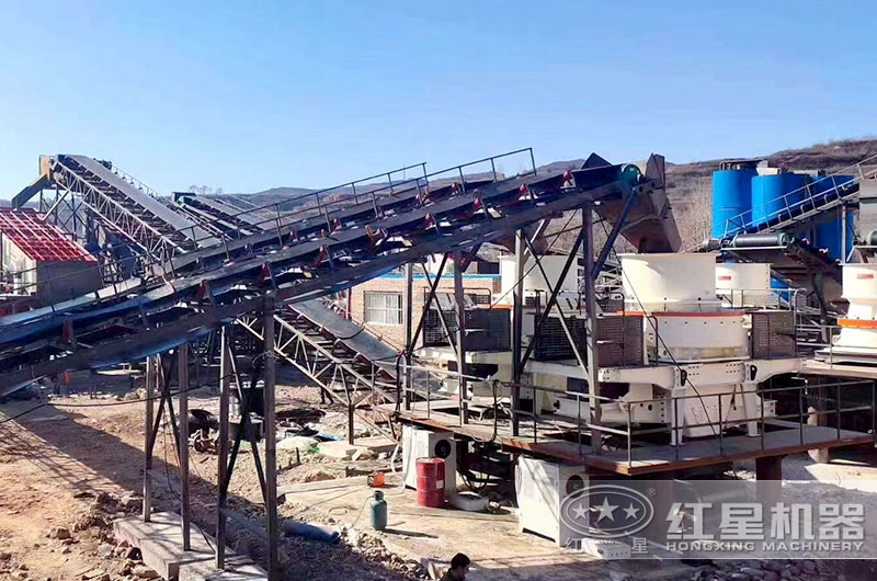 型號1263制砂機生產(chǎn)現(xiàn)場實拍 型號1263制砂機生產(chǎn)現(xiàn)場實拍